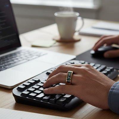 Bague connectée 