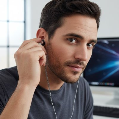 Écouteurs filaires 
