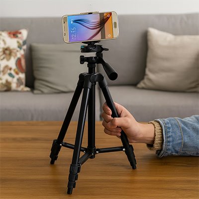 Trépied téléphone 